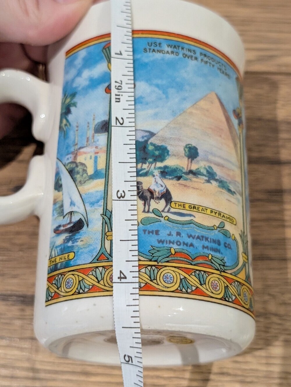 Watkins Heritage Collection Egyptian Bouquet Ceramic Mug - Picture 6 of 6